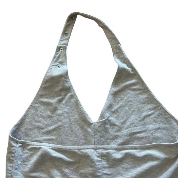 Club Monaco Beige Oatmeal Adjustable Halter Top Women’s Large - Picture 7 of 7